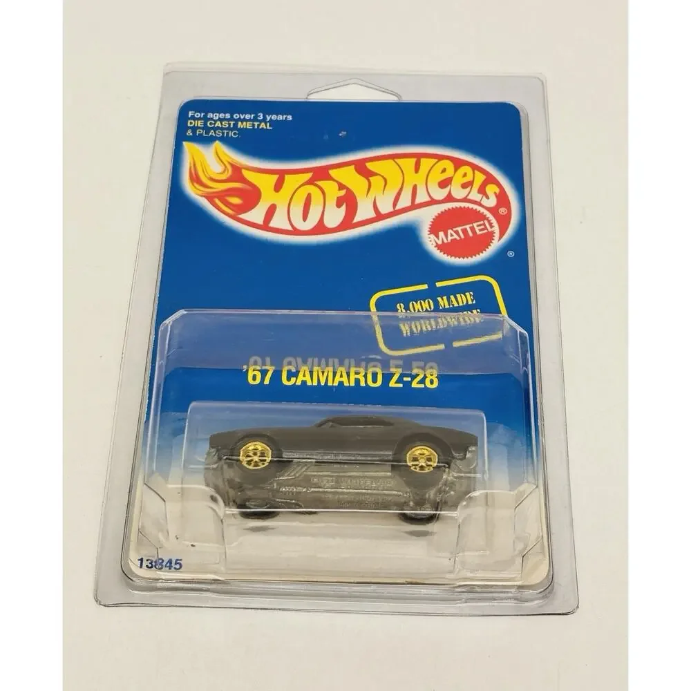 Hot Wheels '67 Camaro Z-28 1995 Seattle Toy Show Limited Edition w/ Protector